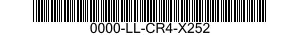 0000-LL-CR4-X252  0000LLCR4X252 LLCR4X252