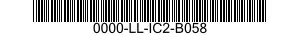 0000-LL-IC2-B058  0000LLIC2B058 LLIC2B058