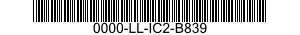 0000-LL-IC2-B839  0000LLIC2B839 LLIC2B839