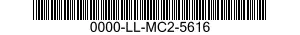 0000-LL-MC2-5616  0000LLMC25616 LLMC25616