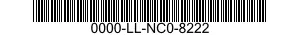 0000-LL-NC0-8222  0000LLNC08222 LLNC08222