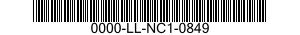 0000-LL-NC1-0849  0000LLNC10849 LLNC10849