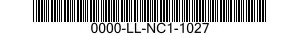 0000-LL-NC1-1027  0000LLNC11027 LLNC11027