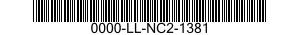 0000-LL-NC2-1381  0000LLNC21381 LLNC21381
