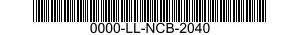 0000-LL-NCB-2040  0000LLNCB2040 LLNCB2040