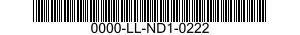 0000-LL-ND1-0222  0000LLND10222 LLND10222
