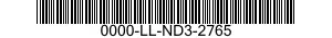 0000-LL-ND3-2765  0000LLND32765 LLND32765