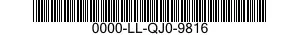 0000-LL-QJ0-9816  0000LLQJ09816 LLQJ09816