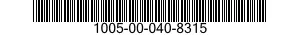1005-00-040-8315  1005000408315 000408315