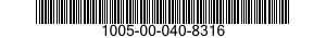 1005-00-040-8316  1005000408316 000408316