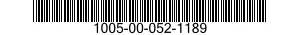 1005-00-052-1189 BASIC ISSUE ITEMS,M 1005000521189 000521189