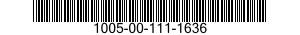 1005-00-111-1636  1005001111636 001111636