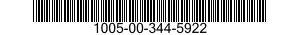 1005-00-344-5922  1005003445922 003445922