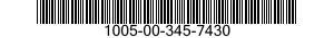 1005-00-345-7430  1005003457430 003457430