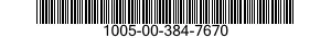 1005-00-384-7670  1005003847670 003847670