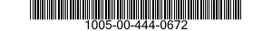 1005-00-444-0672  1005004440672 004440672