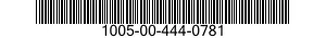 1005-00-444-0781  1005004440781 004440781