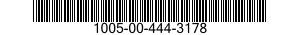 1005-00-444-3178  1005004443178 004443178