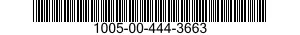 1005-00-444-3663  1005004443663 004443663