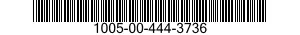 1005-00-444-3736  1005004443736 004443736
