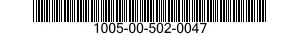 1005-00-502-0047  1005005020047 005020047