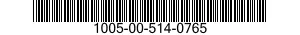 1005-00-514-0765  1005005140765 005140765