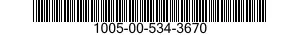 1005-00-534-3670  1005005343670 005343670