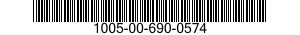 1005-00-690-0574  1005006900574 006900574