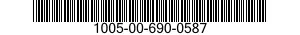 1005-00-690-0587  1005006900587 006900587