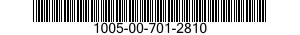 1005-00-701-2810 MOUNT,MACHINE GUN 1005007012810 007012810