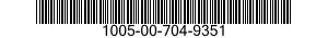1005-00-704-9351  1005007049351 007049351