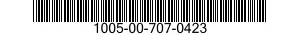 1005-00-707-0423  1005007070423 007070423