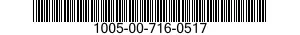 1005-00-716-0517  1005007160517 007160517