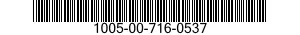 1005-00-716-0537  1005007160537 007160537