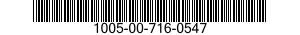 1005-00-716-0547  1005007160547 007160547