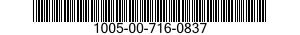 1005-00-716-0837  1005007160837 007160837