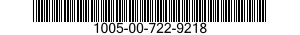 1005-00-722-9218  1005007229218 007229218