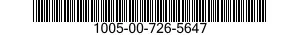 1005-00-726-5647  1005007265647 007265647