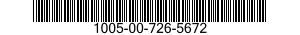 1005-00-726-5672  1005007265672 007265672