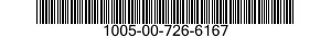 1005-00-726-6167  1005007266167 007266167
