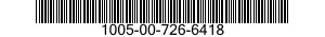 1005-00-726-6418 SPRING HELICAL COMP 1005007266418 007266418