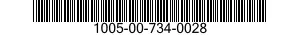1005-00-734-0028  1005007340028 007340028