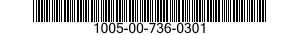 1005-00-736-0301  1005007360301 007360301