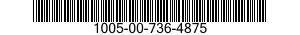 1005-00-736-4875 MOUNT,MACHINE GUN 1005007364875 007364875