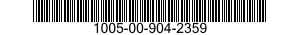 1005-00-904-2359  1005009042359 009042359
