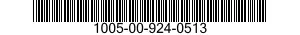 1005-00-924-0513  1005009240513 009240513