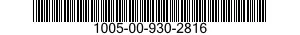 1005-00-930-2816  1005009302816 009302816