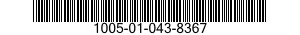 1005-01-043-8367 GRIP,MACHINE GUN 1005010438367 010438367