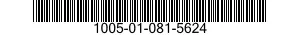 1005-01-081-5624 BUFFER,RECOIL MECHANISM 1005010815624 010815624