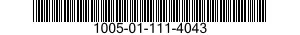 1005-01-111-4043  1005011114043 011114043